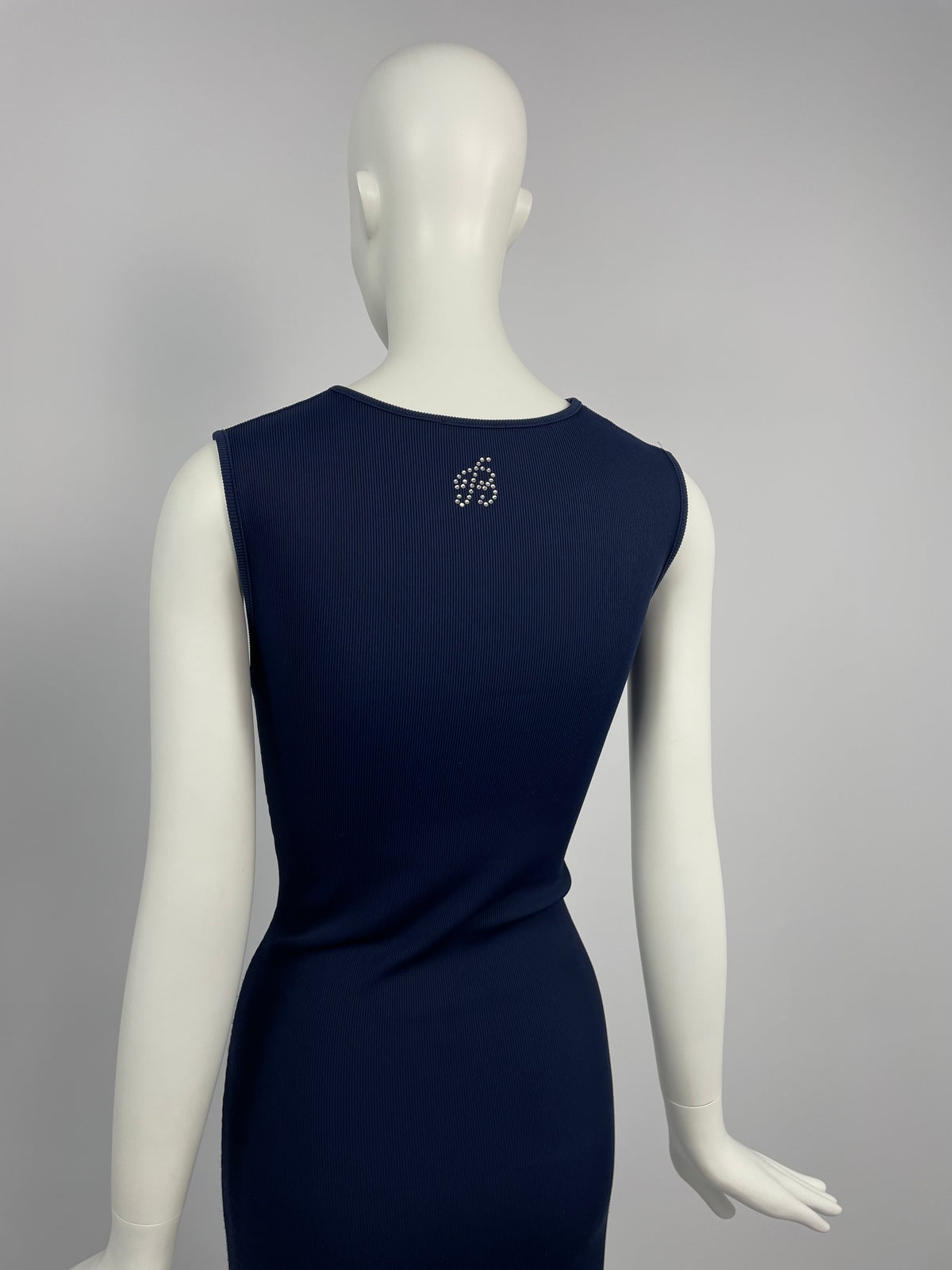 Blumarine 1990's lightweight knit maxi dress
