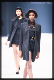Gianni Versace F/W 1990 Houndstooth Blazer